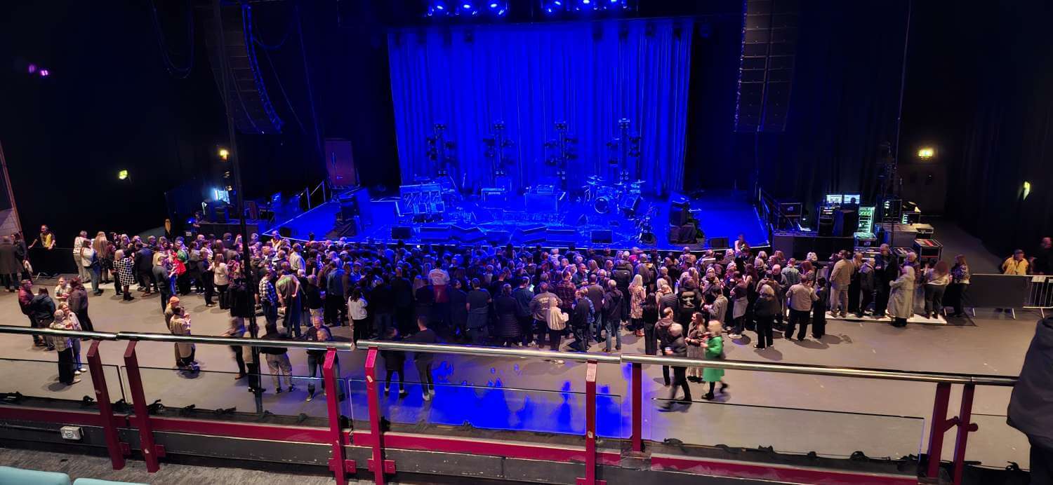 View of Brandon Flowers at York Barbican from Seat Block Balcony, Row E, Seat 14