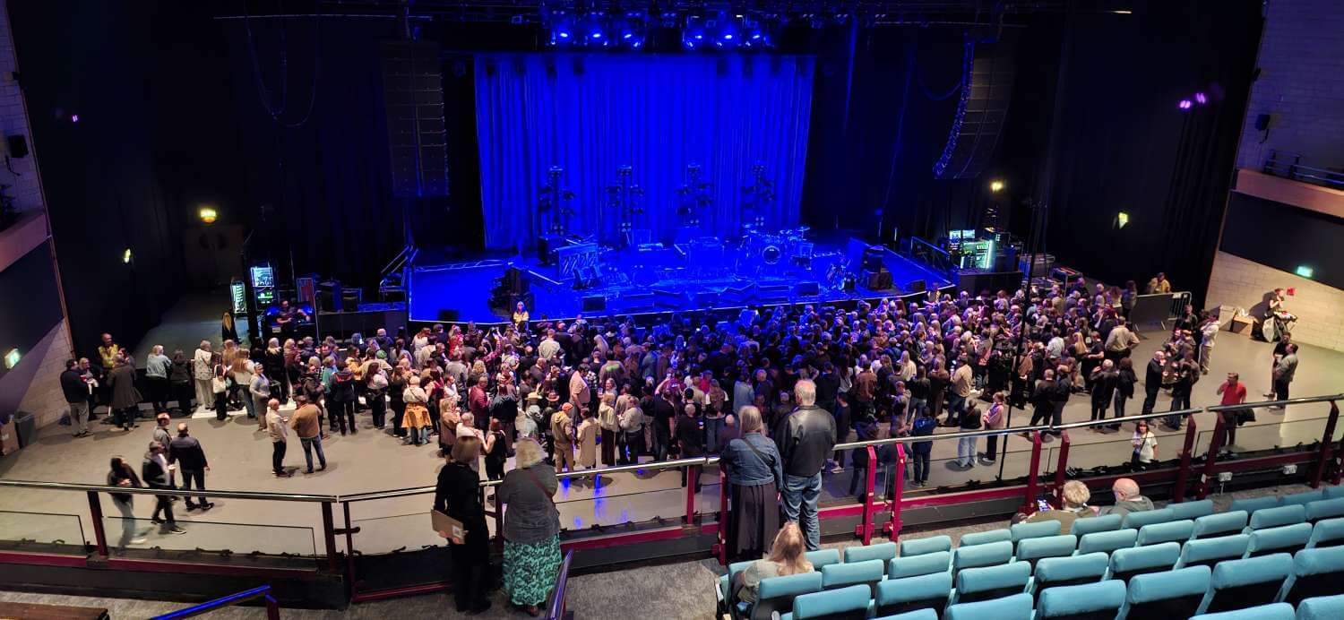 View of Brandon Flowers at York Barbican from Seat Block Balcony, Row H, Seat 42